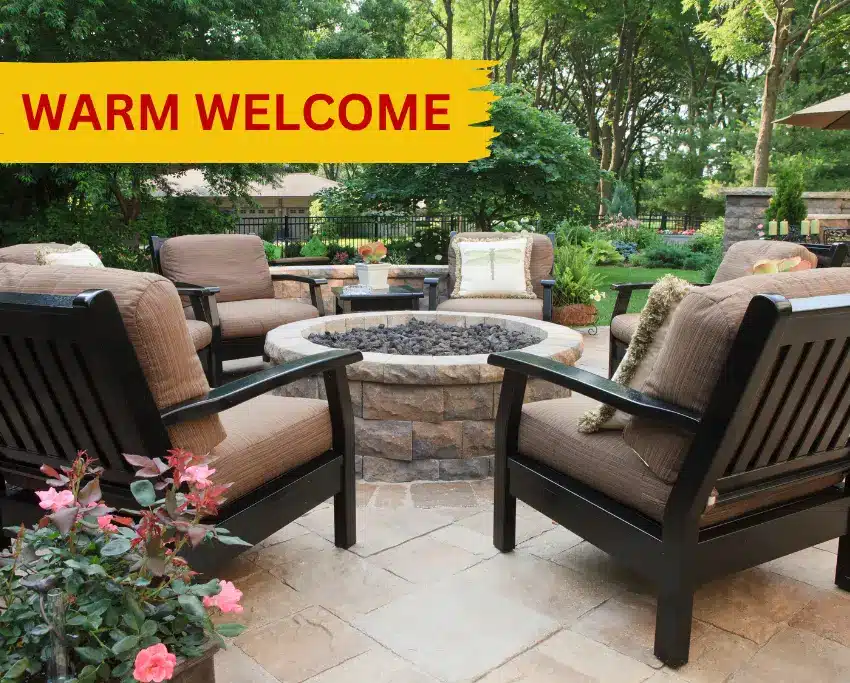 warm welcome