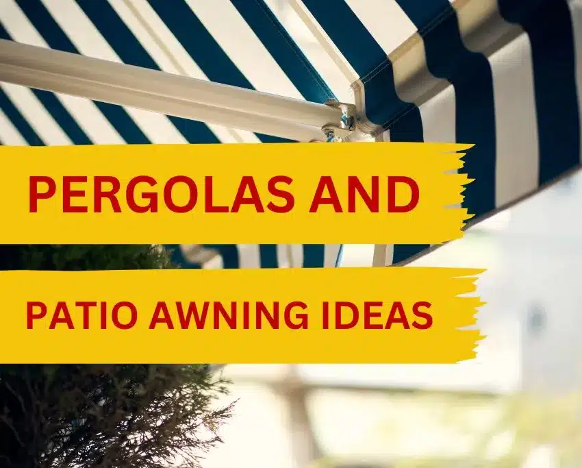 pergolas and patio awning Dublin ideas
