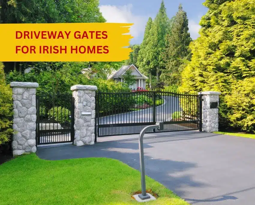 driveway gate ideas for irish houses