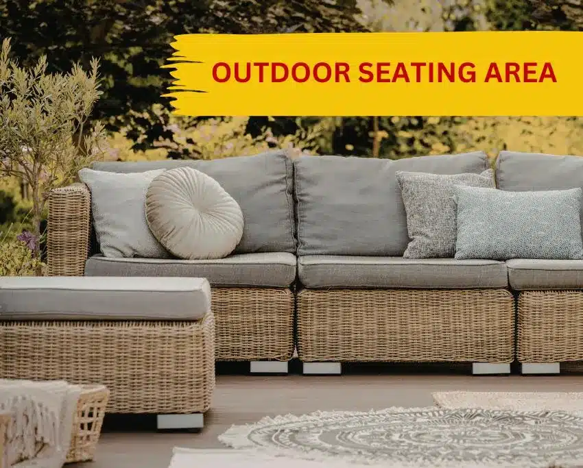 outdoor seating area Ireland