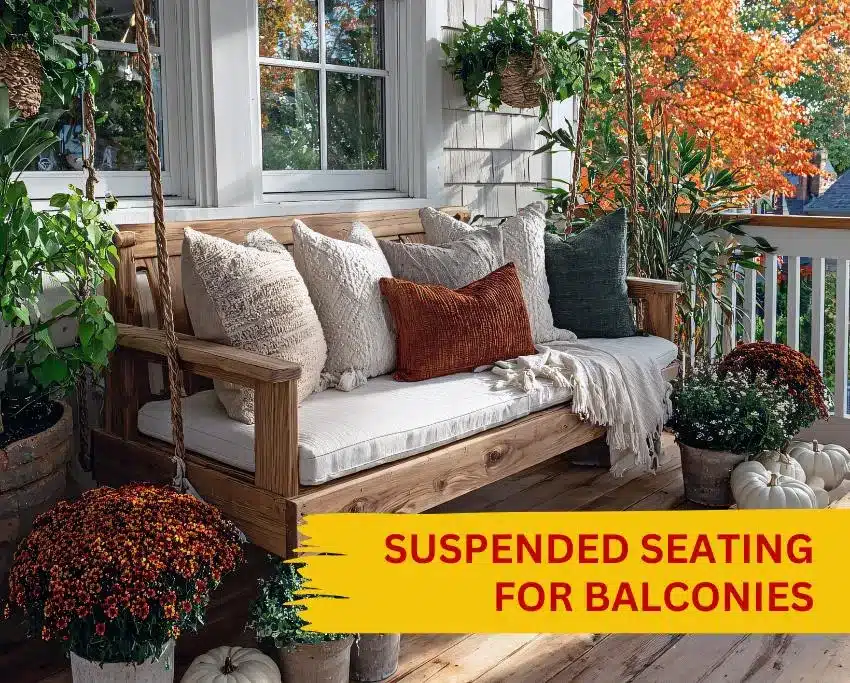 suspended seating for balconies Ireland