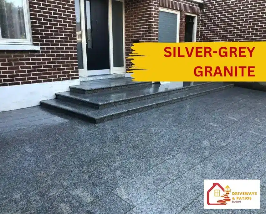 Silver Grey Granite Driveway
